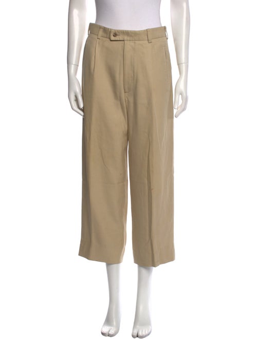 Donna Karan Silk Straight Leg Pants