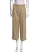 Donna Karan Silk Straight Leg Pants