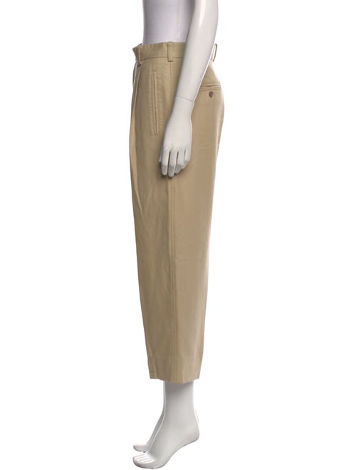 Donna Karan Silk Straight Leg Pants