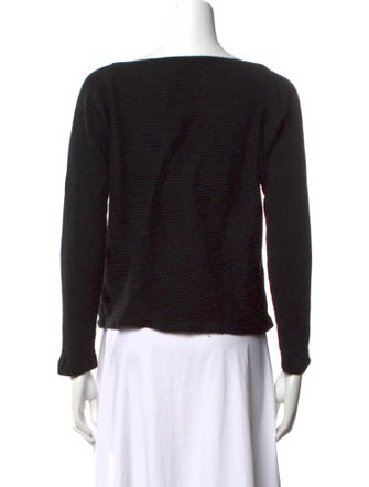 Donna Karan Cashmere Bateau Neckline Sweater