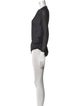 Donna Karan Silk Crew Neck Bodysuit
