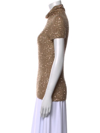 Donna Karan Cashmere Cowl Neck Sweater