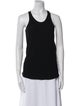 Donna Karan Silk Scoop Neck Top