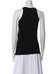 Donna Karan Silk Scoop Neck Top