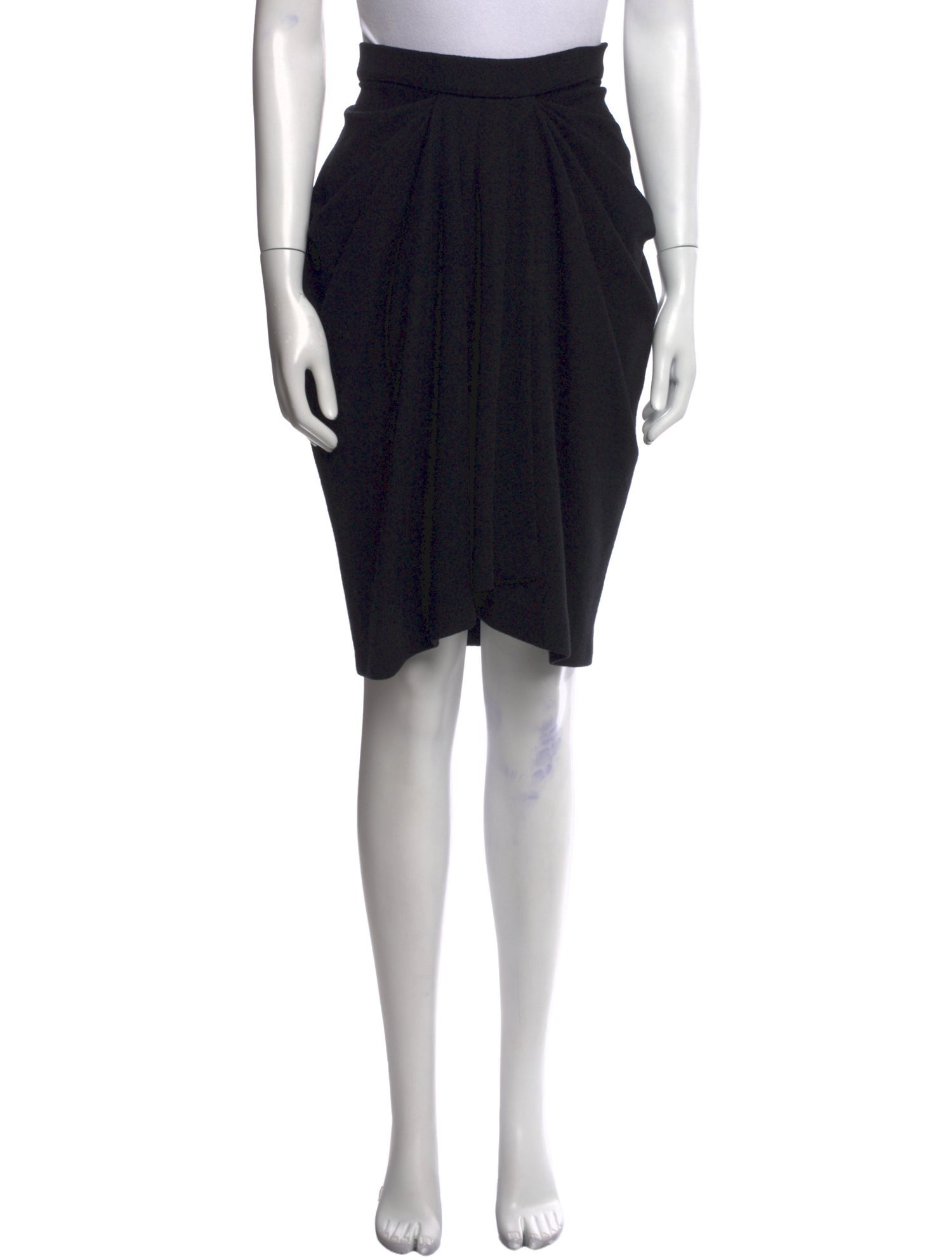 Donna Karan Wool Knee-Length Skirt