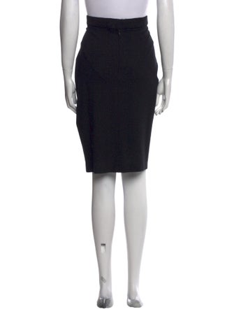 Donna Karan Wool Knee-Length Skirt