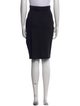 Donna Karan Wool Knee-Length Skirt