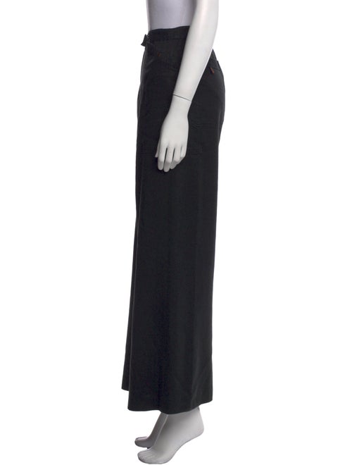 Donna Karan Linen Wide Leg Pants