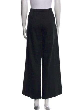 Donna Karan Linen Wide Leg Pants