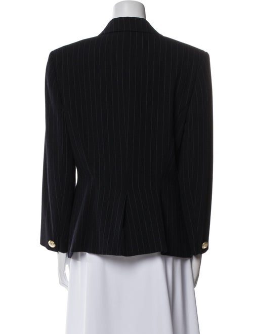 Donna Karan Wool Striped Jacket