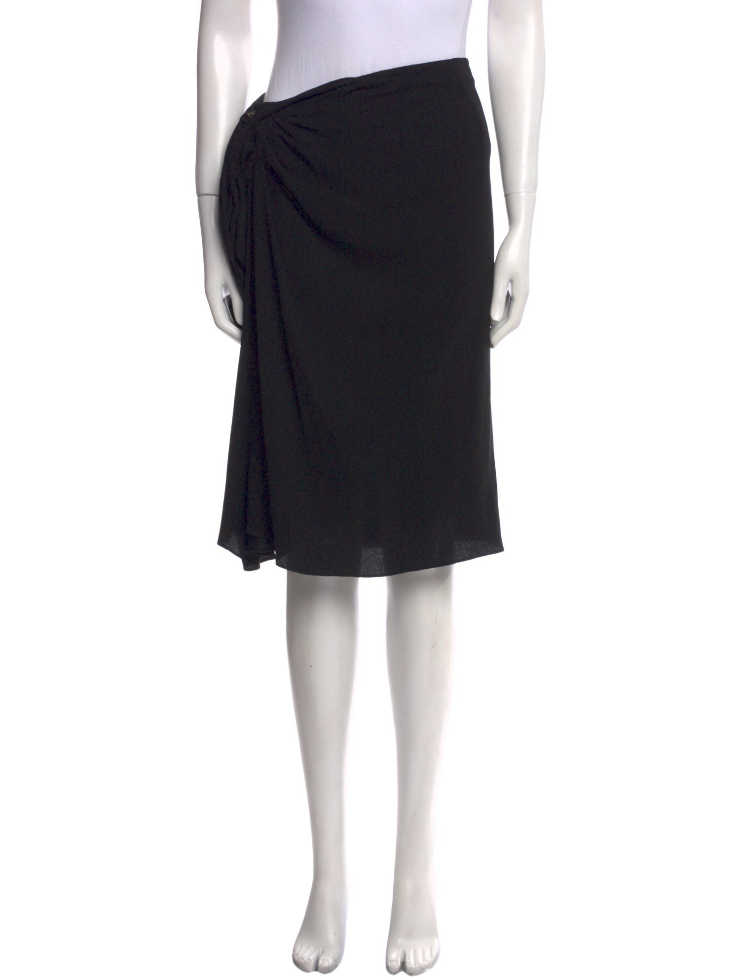 Donna Karan Silk Knee-Length Skirt