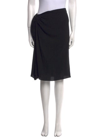 Donna Karan Silk Knee-Length Skirt
