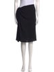 Donna Karan Silk Knee-Length Skirt