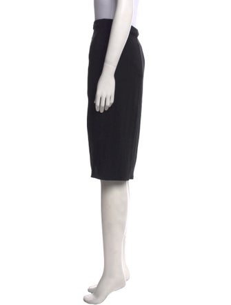 Donna Karan Silk Knee-Length Skirt