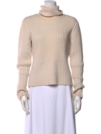 Donna Karan Wool Turtleneck Sweater