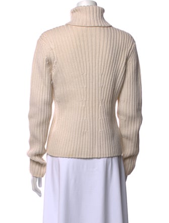 Donna Karan Wool Turtleneck Sweater