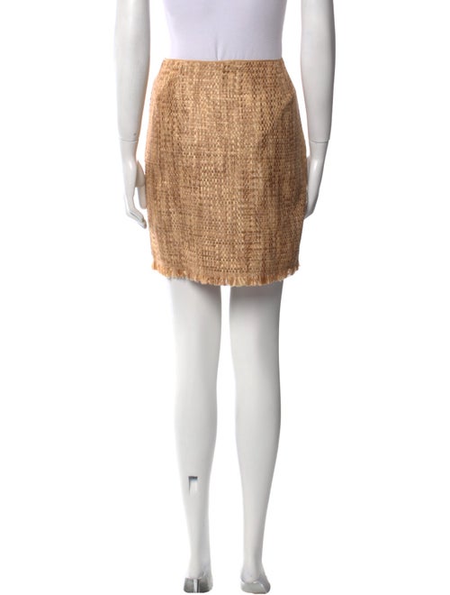 Donna Karan Silk Mini Skirt