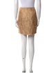 Donna Karan Silk Mini Skirt