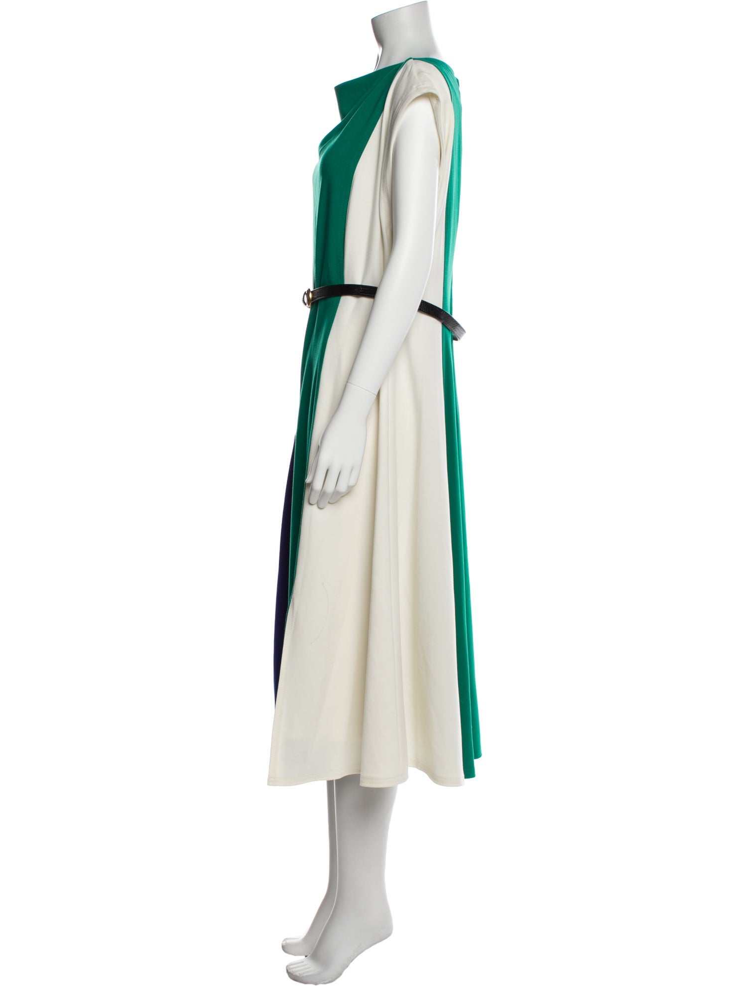 Donna Karan Bateau Neckline Long Dress w/ Tags