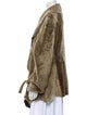 Donna Karan Lamb Fur Faux Fur Jacket