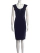 Donna Karan Square Neckline Mini Dress