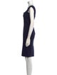 Donna Karan Square Neckline Mini Dress