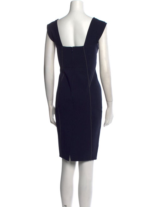 Donna Karan Square Neckline Mini Dress