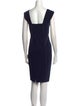 Donna Karan Square Neckline Mini Dress