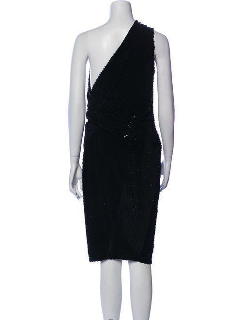 Donna Karan One-Shoulder Midi Length Dress