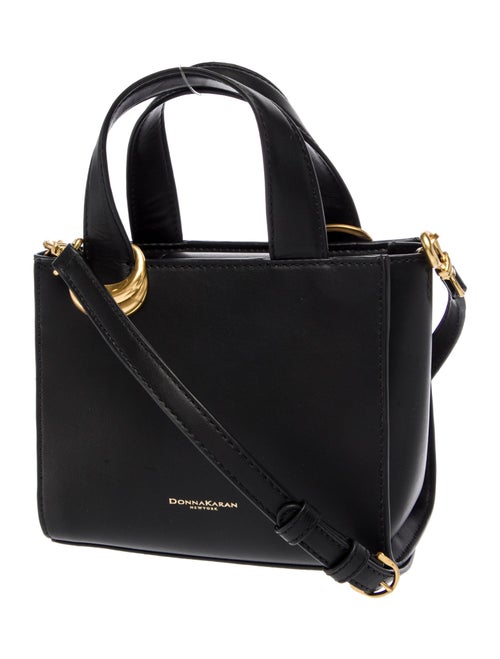 Donna Karan Leather Top Handle Bag