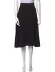 Donna Karan Wool Midi Length Skirt