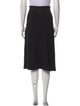 Donna Karan Wool Midi Length Skirt