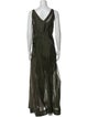 Donna Karan Silk Long Dress