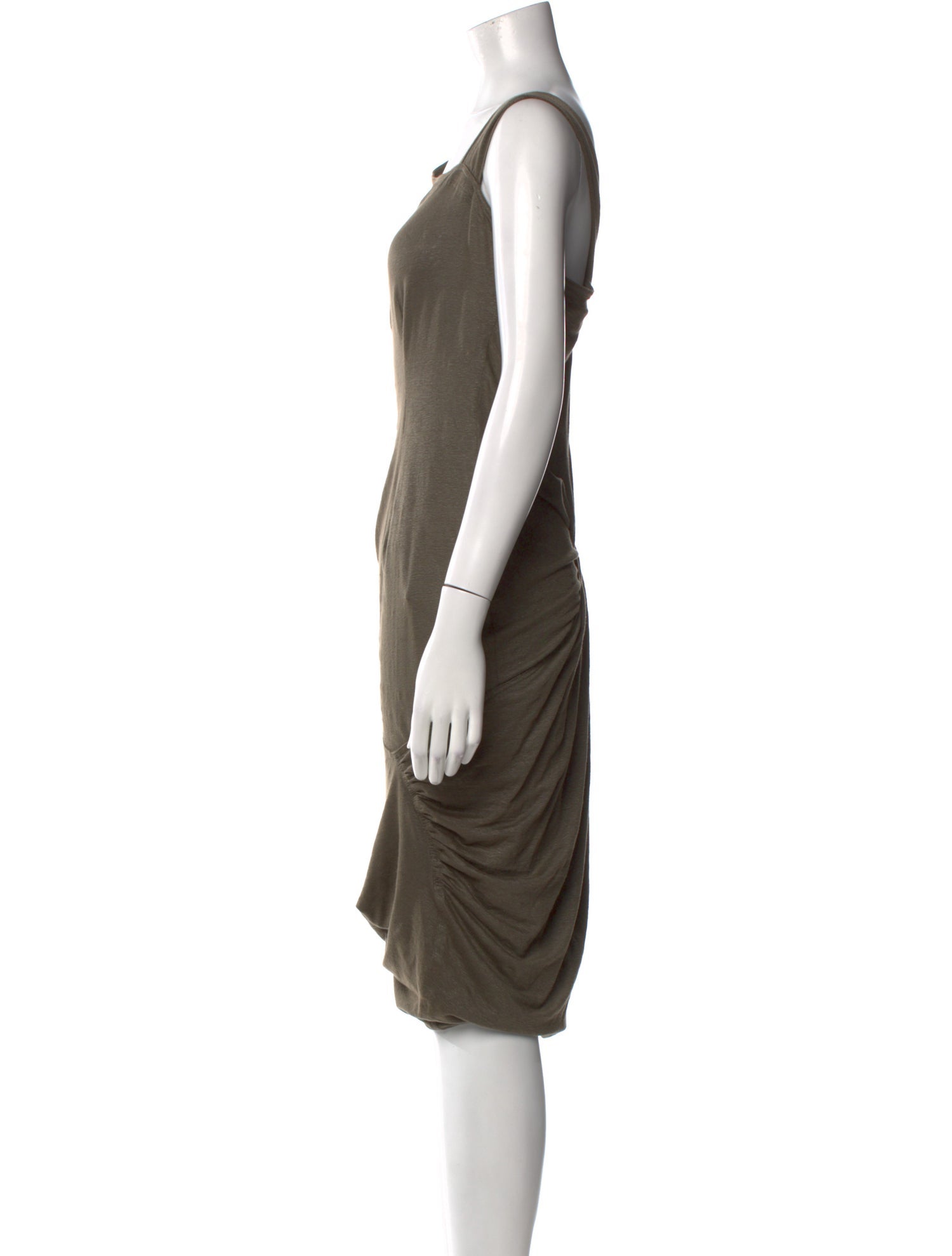 Donna Karan Linen Midi Length Dress w/ Tags