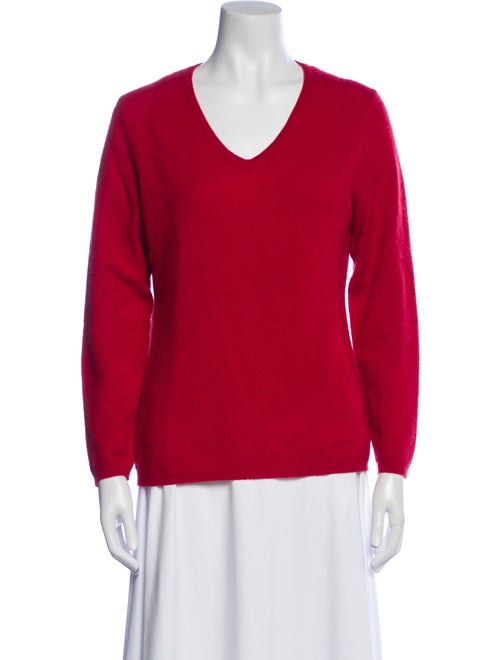 Donna Karan Cashmere V-Neck Sweater