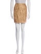 Donna Karan Silk Mini Skirt