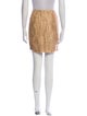 Donna Karan Silk Mini Skirt