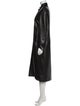 Donna Karan Lamb Leather Trench Coat