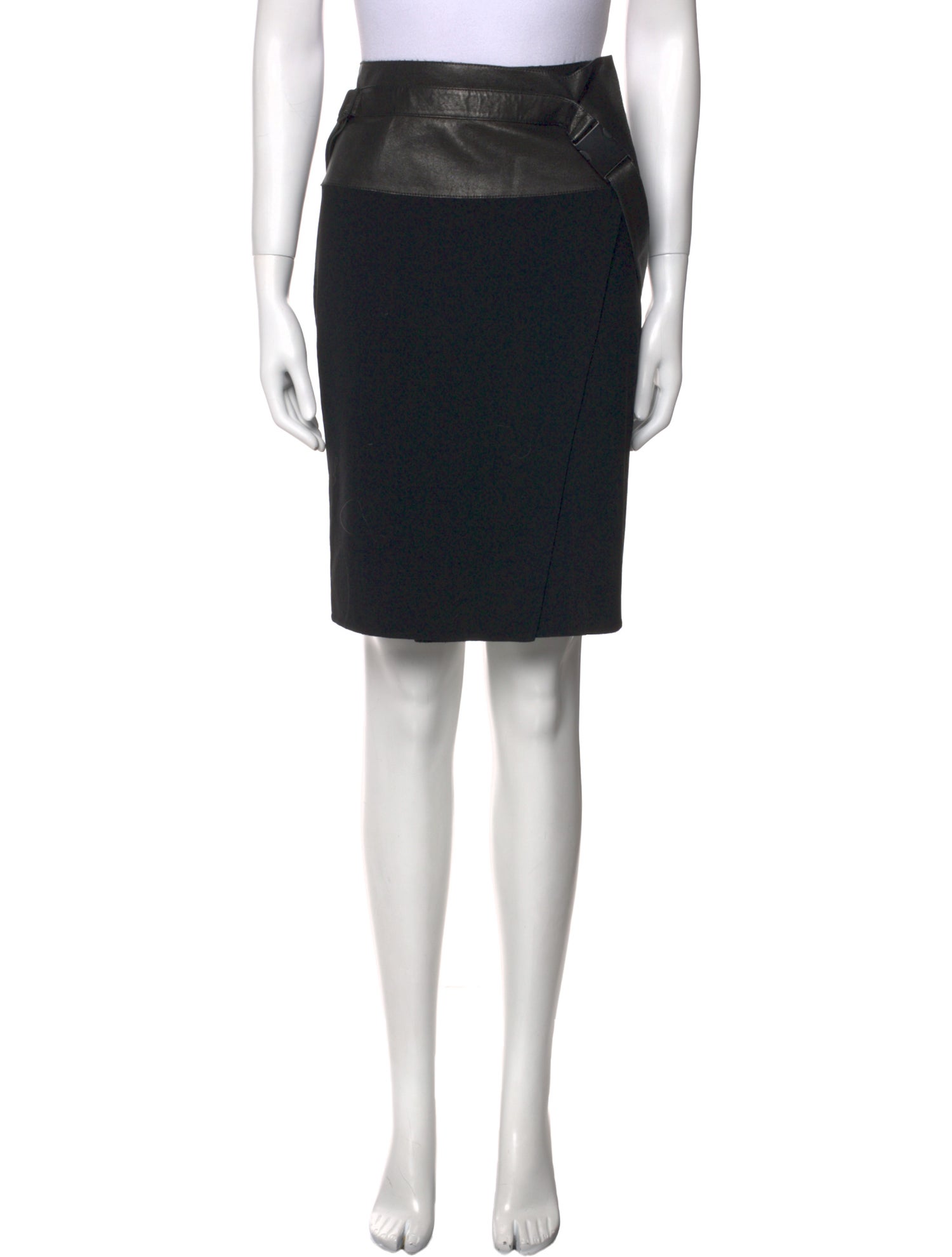 Donna Karan Wool Knee-Length Skirt