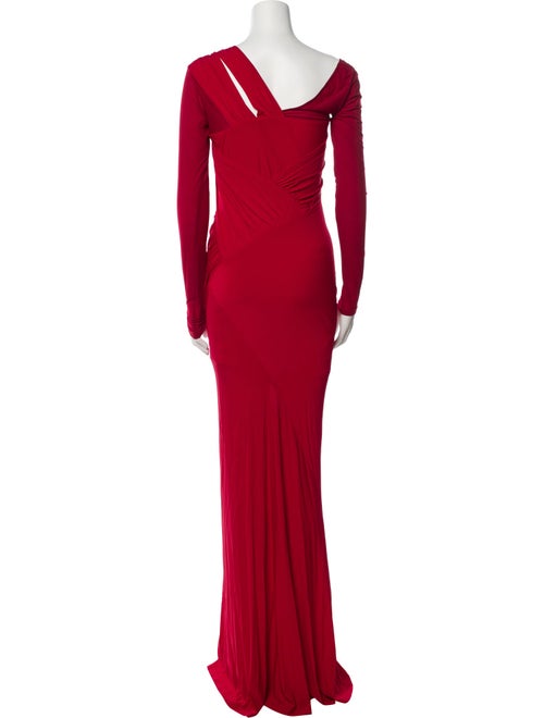 Donna Karan One-Shoulder Long Dress