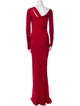 Donna Karan One-Shoulder Long Dress