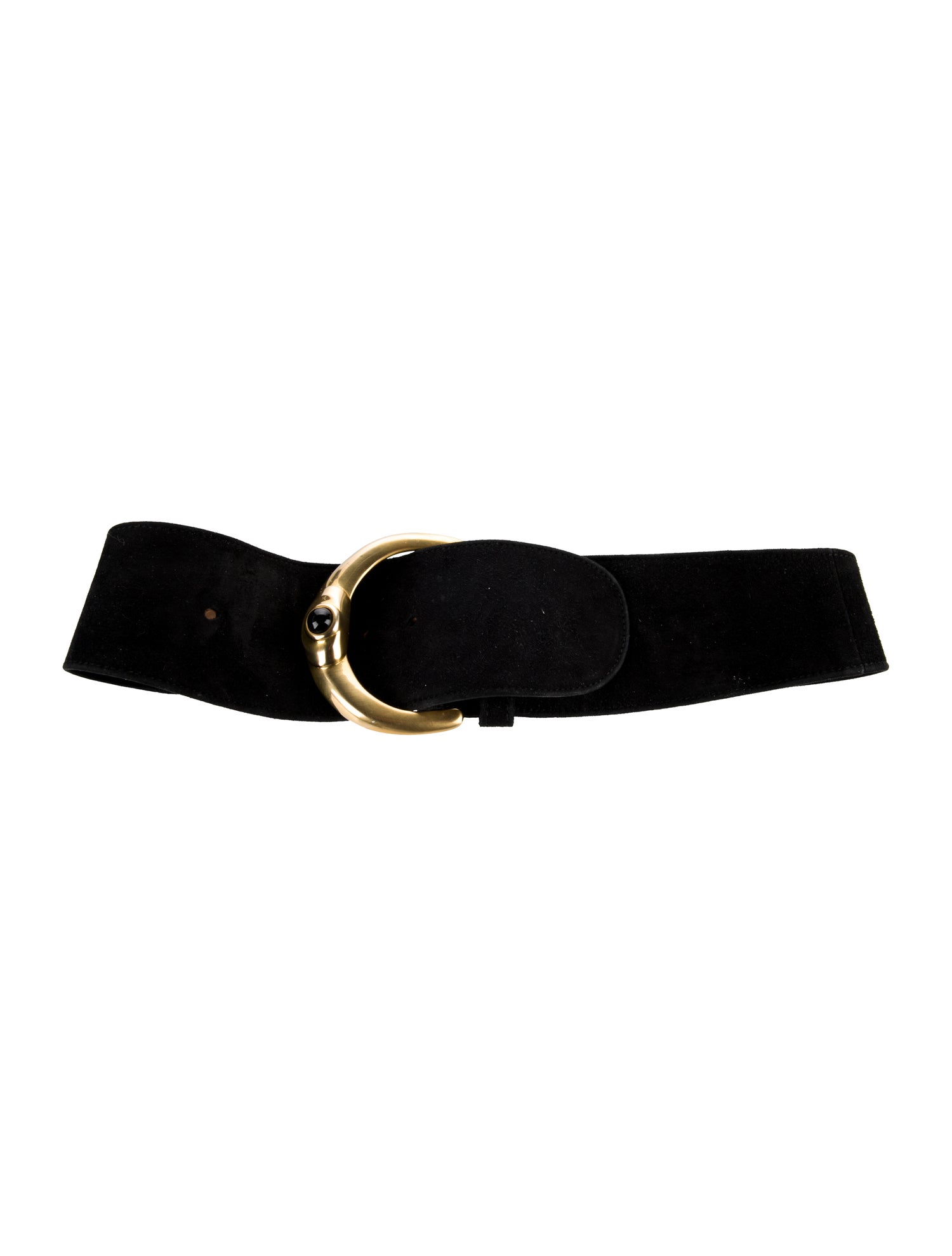 Donna Karan Suede Waist Belt