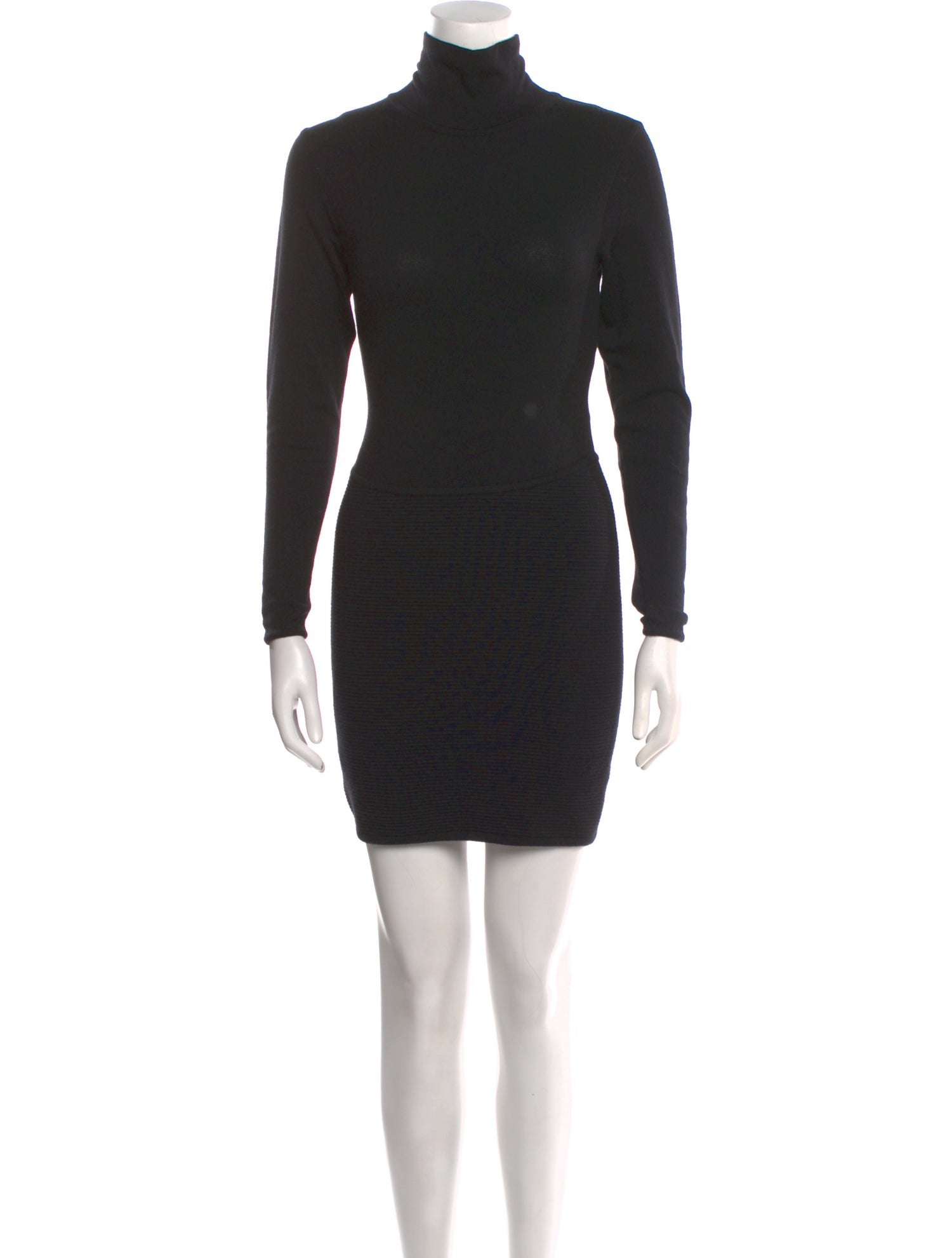 Donna Karan Turtleneck Mini Dress