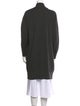Donna Karan Wool Open Front Sweater