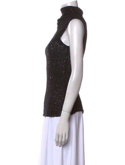 Donna Karan Cashmere Turtleneck Top