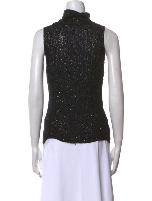 Donna Karan Cashmere Turtleneck Top