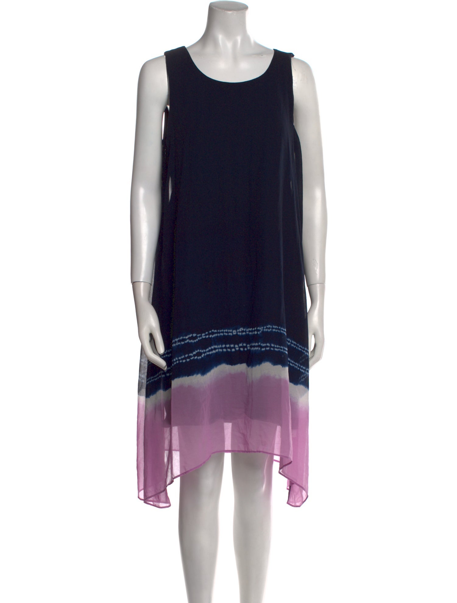 Donna Karan Printed Mini Dress