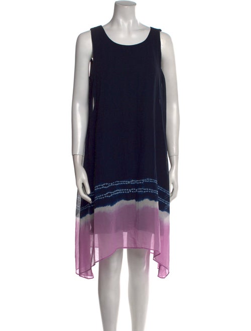 Donna Karan Printed Mini Dress