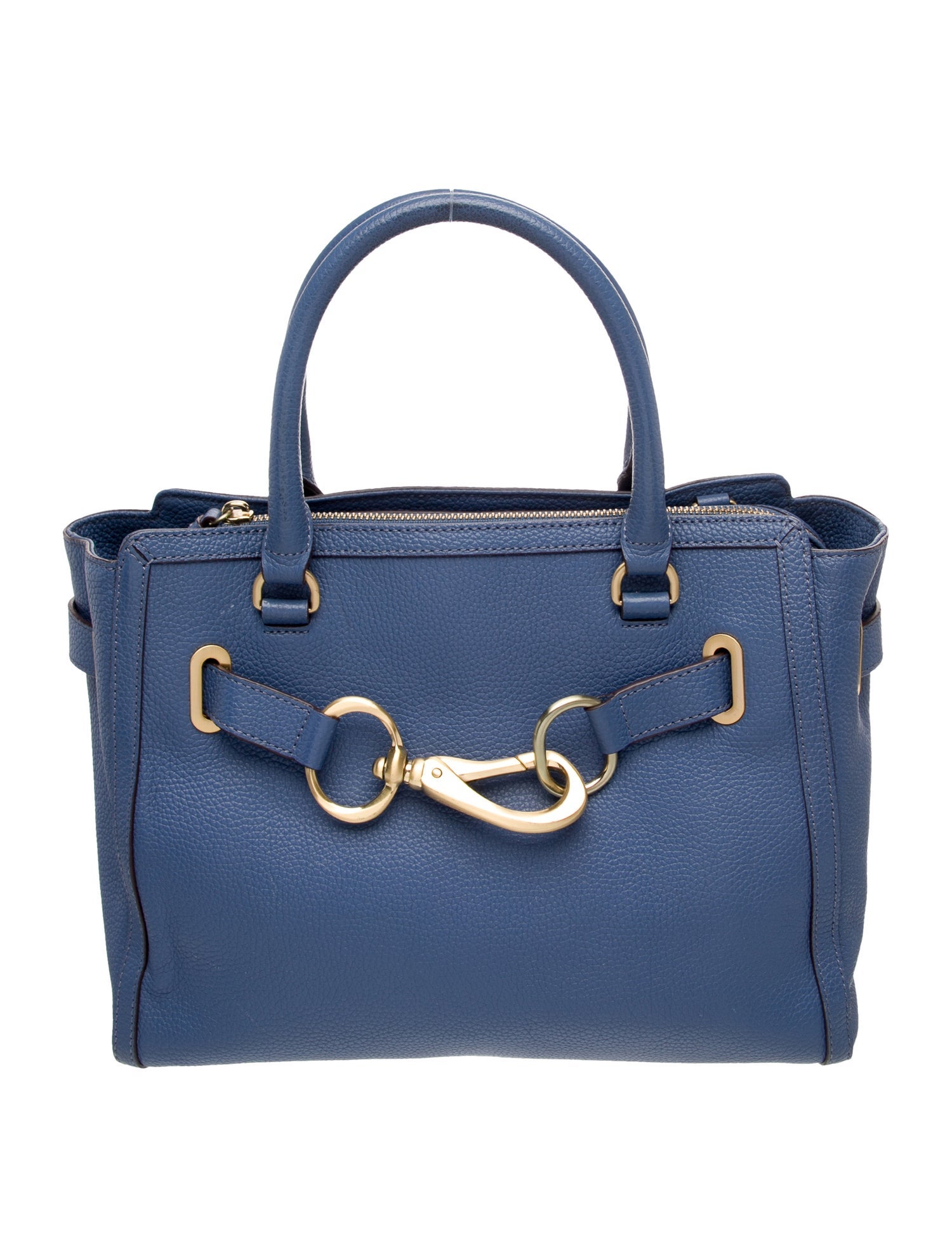 Donna Karan Leather Top Handle Bag