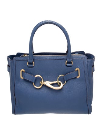 Donna Karan Leather Top Handle Bag